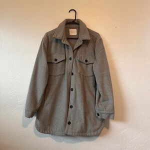 thread & supply brand grey coat ‼️